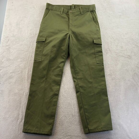Boy Scouts Of America Official Uniform Womens Cargo Pants Size 18 Straight Leg - Picture 9 of 10